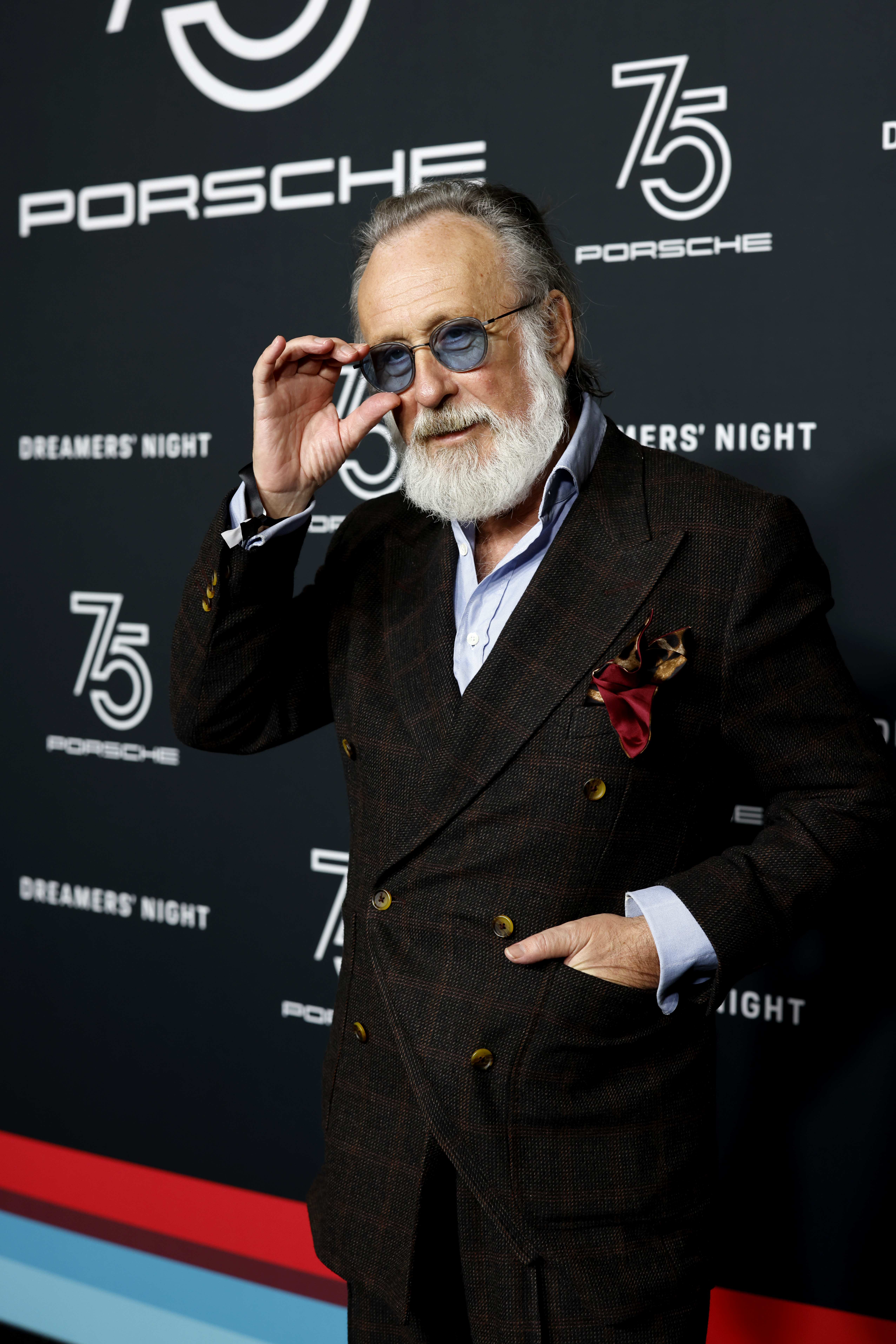 Friedrich Liechtenstein erschien zum 75 Jahre Porsche Event in Berlin.